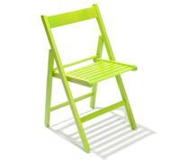 SET 4 SEDIA LEGNO VERDE CHIUDIBILE CASA PIC-NIC ITALIA PIEGHEVOLE SM 6 2023