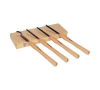 Set 4 sgorbie legno 506mm con placchetta hm intercambiabile Holzmann h4tlgm