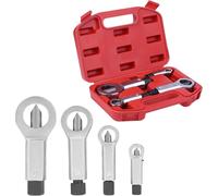 MIRSTORE Set 4 spaccadadi da 9 a 27 mm per Tagliare spaccare Dadi e bulloni danneggiati e arrugginiti