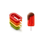 Set 4 Stampi in Silicone per Ghiaccioli Lekue Colori Assortiti - 882227