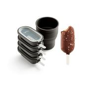 Set 4 Stampi in Silicone per Ghiaccioli Lekue Marrone - 882265