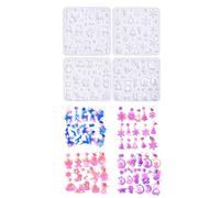 Set 4 Stampi Silicone Gioielli Natalizi Stampi In Silicone A Tema Natalizio Per Orecchini Da Fabbrica