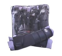 Set 4 stinchiere da trasporto Winner colore nero Winner