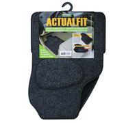 SET 4 TAPPETI IN MOQUETTE CORA ACTUALFIT GRIGI MOD. 4 135054