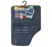 SET 4 TAPPETI IN MOQUETTE CORA MOQUETTEMATS ANTRACITE MOD. B 135735