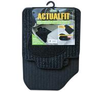 Set 4 tappeti moquette Actualfit antracite a coste mod. 7