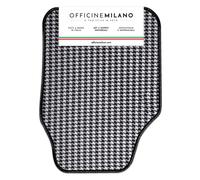 Set 4 Tappeti Officine Milano Pied De Poule In Moquette