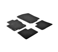 SET 4 TAPPETI TAPPETINI SU MISURA NERI IN MOQUETTE PER RENAULT CAPTUR CLIO NUOVI