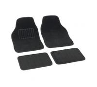 Set 4 tappeti Tappetini Universali in moquette per auto "SOFT Battitacco in Pvc