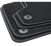 Set 4 Tappetini Auto Velours Antiscivolo Nero Per VW Touran 1T 2003-2015