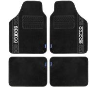 Set 4 tappetini neri per auto Sparco in moquette SPARCO