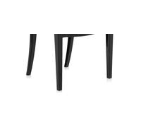 Set 4 tappi/piedini in plastica COLORE NERO per sedia con braccioli Kartell Louis Ghost - 100% Originali