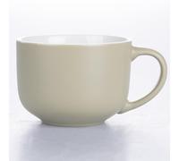 SET 4 Tazza/Jumbo 500 ml in porcellana new bone China, Cedro pedro, Forma