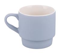 SET 4 Tazza/Mug 380 ml impilabile in porcellana new bone China, Cristallo di luna, Forma