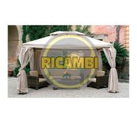 57374 Q.TA' 1 C SET 4 TELI LATERALI P/GAZEBO SAHARA 300X400CM