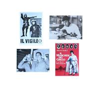 Set 4 Tovagliette Americane Poster Alberto Sordi per Collezionisti Filmografia