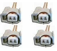 Set 4 Toyota Honda Acura Rav4 Yaris Sienna Femminile Fuel Iniettore Connettore