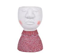 Set 4 Vasi Testa Donna H 15,5 cm