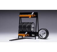 Set 4 Wheels Hyundai Silver 1:18 Model IXO MODEL