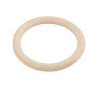 Set 40 Anelli 45mm per Braccialetti Set 40 Anelli 45mm per Braccialetti | naturale non trattato, per superficie liscia, ideale macramè, per fai da te creativo, 45mm diametro(9*1cm)