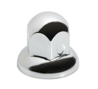 Set 40 copribulloni ruota camion in acciaio diametro 32mm testa tonda