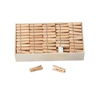 Set 400 Mollette in Legno H 35 cm