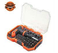 Wokin Kit giraviti a T a cricchetto in box plastico 41 pezzi