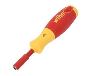 Set 41234: cacciavite isolato 1kVAC PZ2/SL con caricatore bit WIHA