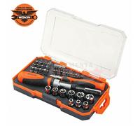 SET 42 PZ GIRAVITE A CRICCHETTO KIT PLUS SET COMPLETO IN SCATOLA TORX BUSSOLE