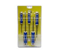 Set 459-5-B: cacciavite Phillips, piatto PH1,PH2,SL 3,SL 4,SL 6,5 IRIMO