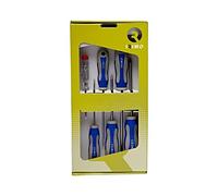 Set 459-6C-C: cacciaviti Phillips, piatto 6 pz. IRIMO