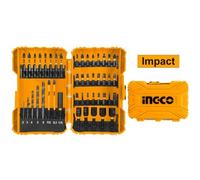 Ingco Set 45pz Bit E Cacciavite Impact - alta resistenza