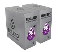 SET 48 BOLERO DA 9 grammi Acai Berry Preparato istantaneo polvere solubile in bustine Sticks per Bevande con Stevia e Vitamina C e Senza Zucchero ideale per fitness e diete