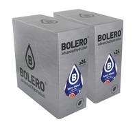 SET 48 BOLERO DA 9 grammi Berry Blend Preparato istantaneo polvere solubile in bustine Sticks per Bevande con Stevia e Vitamina C e Senza Zucchero ideale per fitness e diete