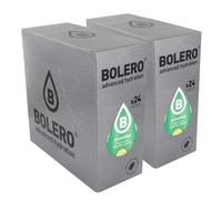 SET 48 BOLERO DA 9 grammi Cucumber Preparato istantaneo polvere solubile in bustine Sticks per Bevande con Stevia e Vitamina C e Senza Zucchero ideale per fitness e diete