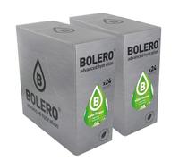 SET 48 BOLERO DA 9 grammi Elderflower Preparato istantaneo polvere solubile in bustine Sticks per Bevande con Stevia e Vitamina C e Senza Zucchero ideale per fitness e diete