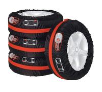 SET 4PZ BORSA CUSTODIA PROTEZIONE PNEUMATICI AUTO COVER STORAGE GOMME RUOTE 65CM
