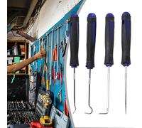 Set 4pz Efficiente Pick and Hook per Estrazione Guarnizioni Guarnizione Olio Aut