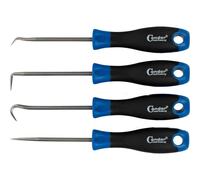 SET 4pz GANCI PER LA RIMOZIONE GUARNIZIONI E OR AD ANELLO 150mm CONDOR