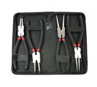 SET 4pz PINZE PER ANELLI ELASTICI INTERNI ESTERNI SEEGER 330mm PRO+ STAHLKAISER