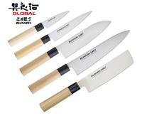 Set 5 Coltelli da Cuoco giapponesi Global Bunmei