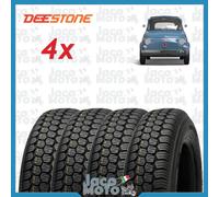 Set 5 Copertoni Gomme Pneumatici FIAT 500 EPOCA DEESTONE 125-12 R 4PR 62J D823