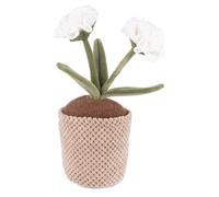 SET 5 FERMAPORTA FIORE BIANCO H.30CM 1KG