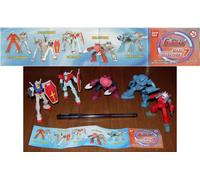 SET 5 Figure Modellini Robot GUNDAM Serie PART 7 BANDAI Gashapon