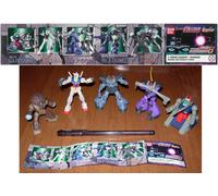 SET 5 Figure Modellini Robot GUNDAM Serie PART 8 BANDAI Gashapon