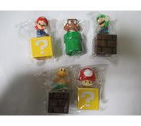 SET 5 Figure SUPERMARIO 5cm Mario Luigi Toad Goomba Koopa Anche Per Torte
