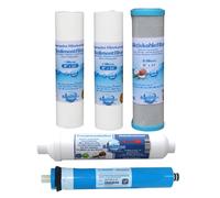 Set 5 Filtri Ricambio Osmosi Inversa 5 Stadi 10 Pollici Universale