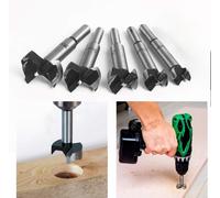 Set 5 Frese Legno Per Scanalare Rifilare Scanalature Fresatrice Gambo Da 6 a 8