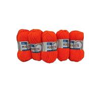 Set 5 Gomitoli da 50 gr Lana Acrilica Morbida Perfetto Originals