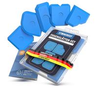 Set 5 in 1 Rimuovi Silicone e Lisciatore Fughe - Kit Attrezzi Sigillante con Raschietto e Spatola - Strumenti per Applicare e Rimuovere Silicone per Bagno Cucina e Piastrelle